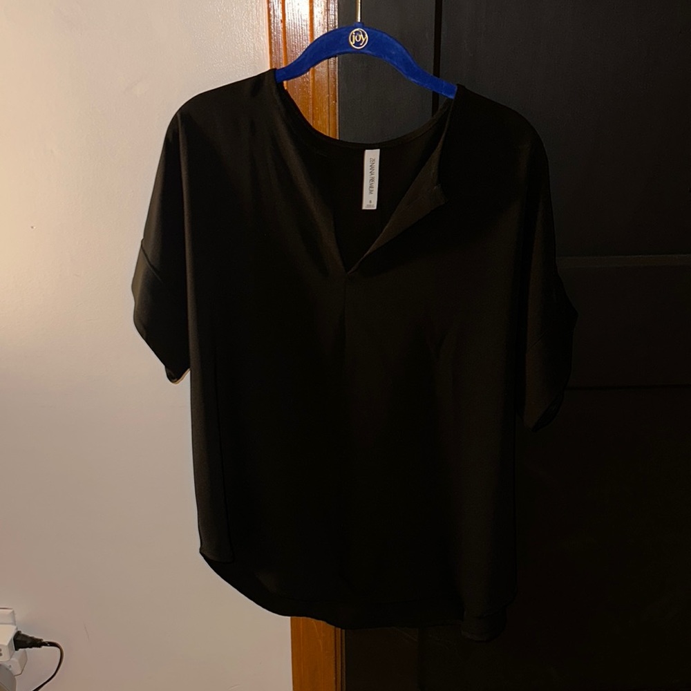 Zenana Premium black blouse size small